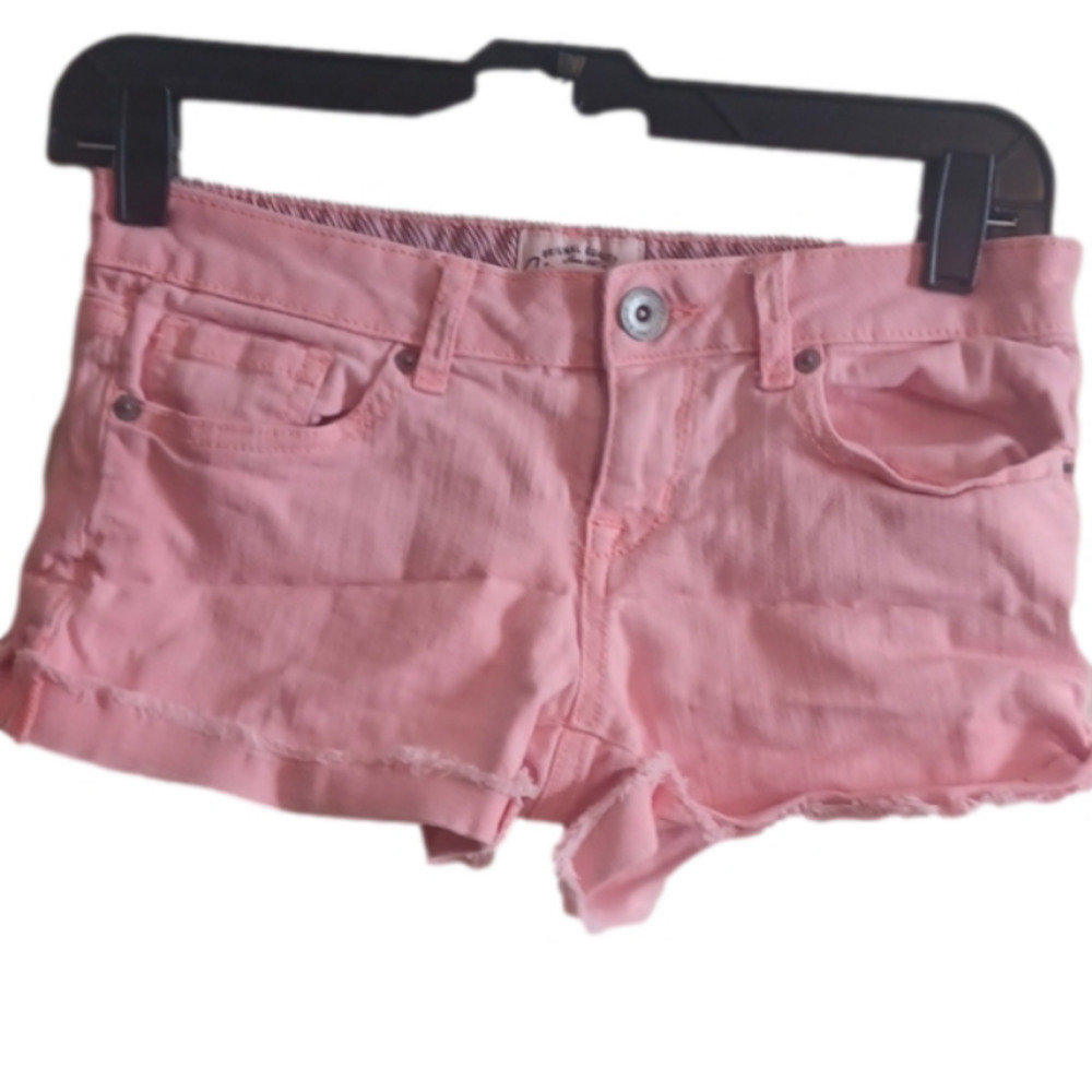 Aeropostale 𝅺super short peachy orange cutoffs . Size 1/2.Pretty color!